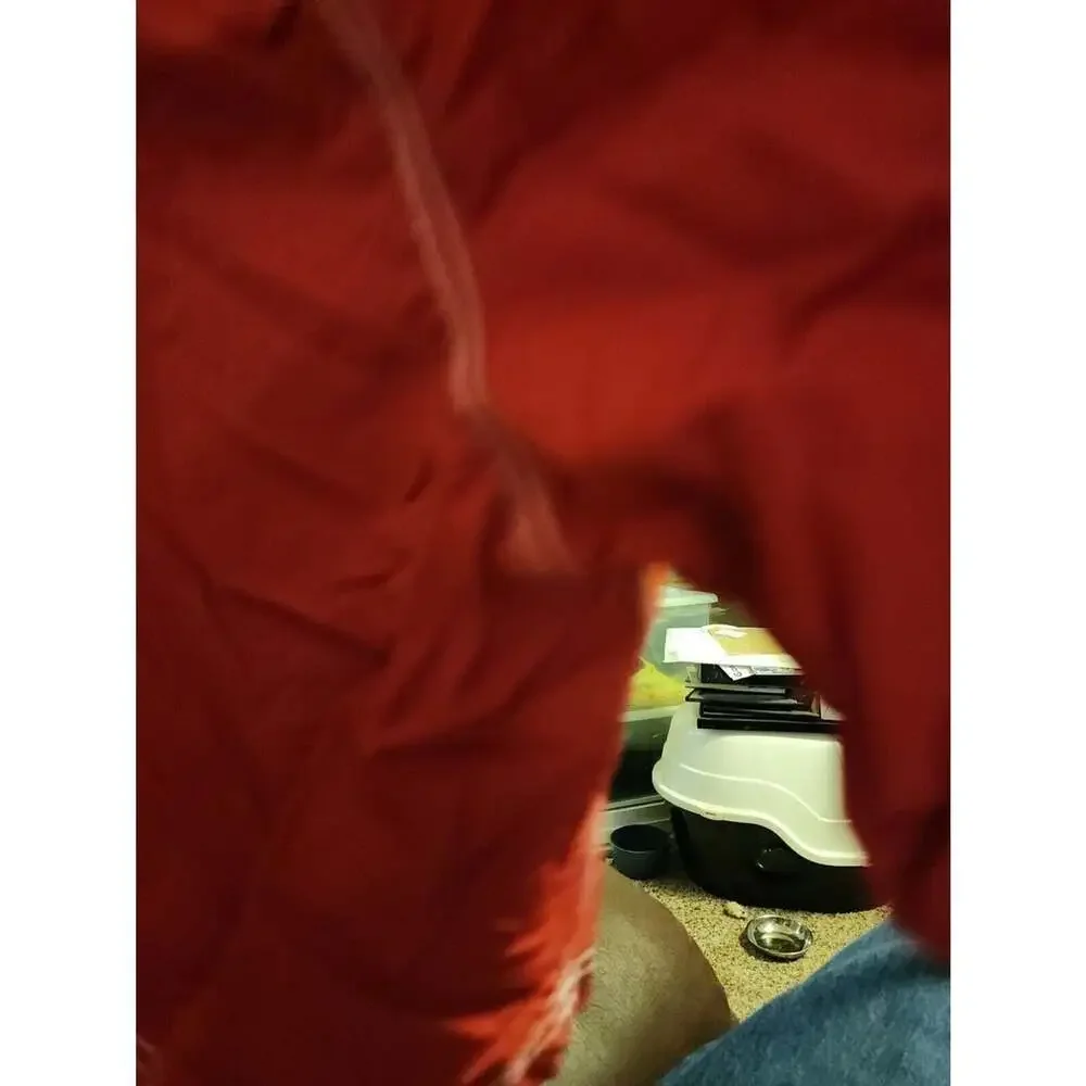 Vintage Nautica Swim Trunks Sz Laege Red Excellent CR3